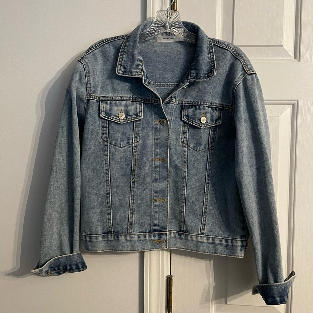 Denim BRIDE jacket / size M - Picture 2 of 2